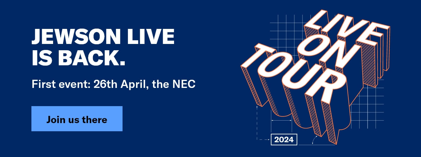 Register for Jewson Live at the NEC